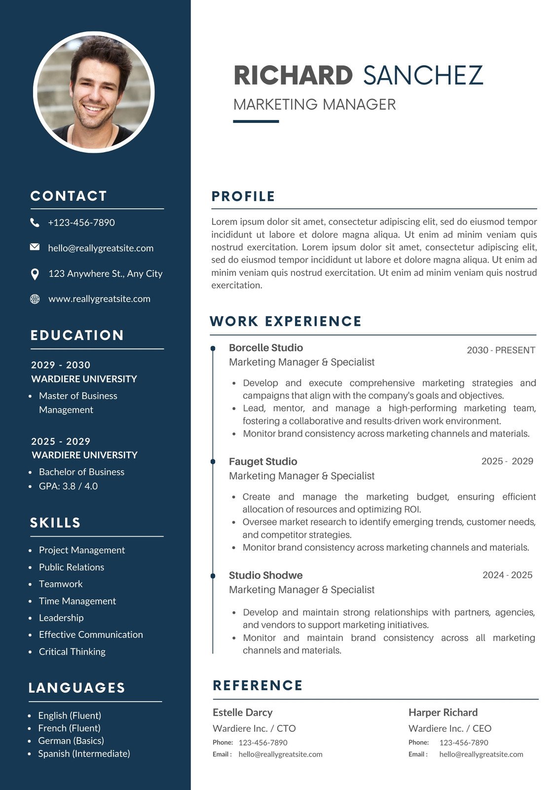 Modern CV Template
