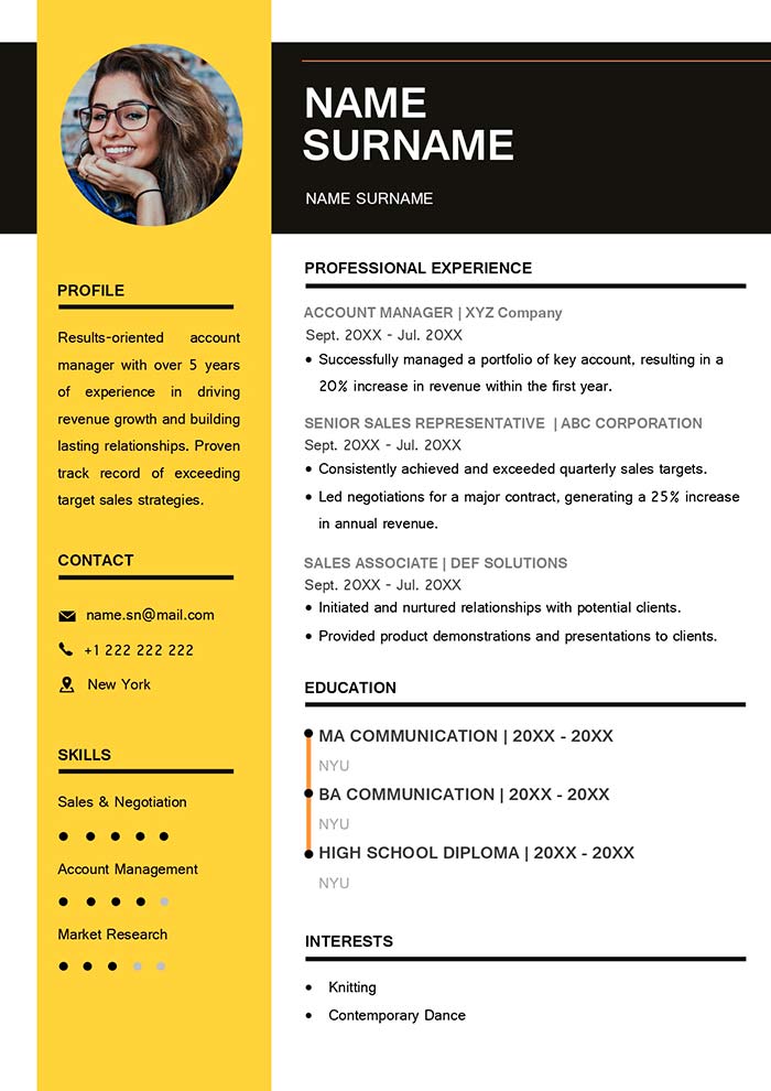 Mordern CV Template 3