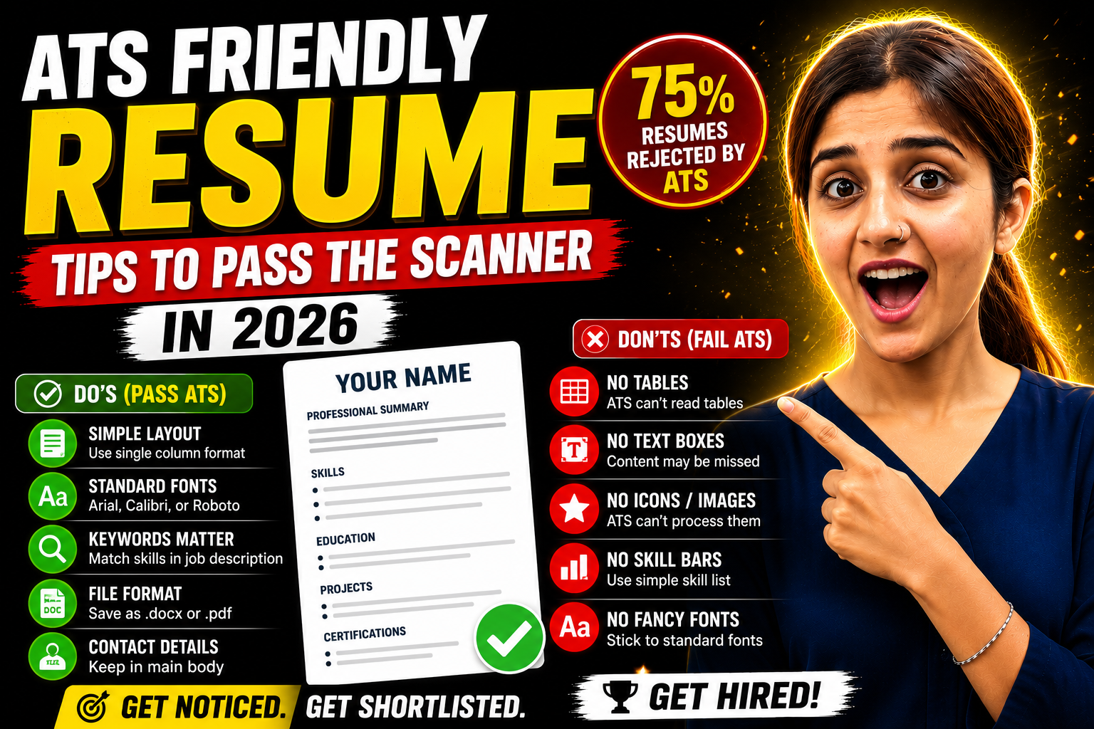 ATS Friendly Resume Tips to Pass the Scanner in 2026