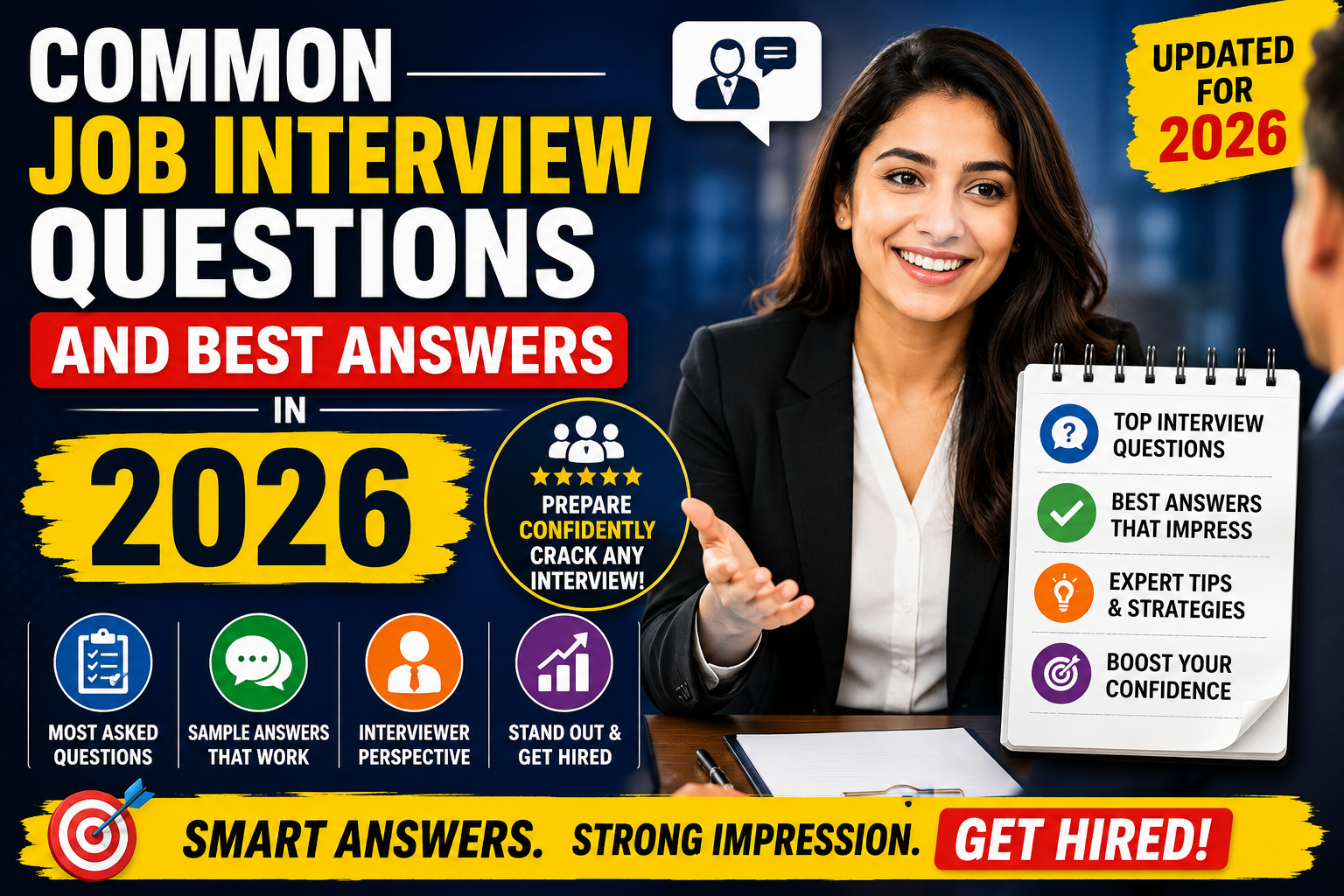Common Job Interview Questions and Best Answers in 2026
